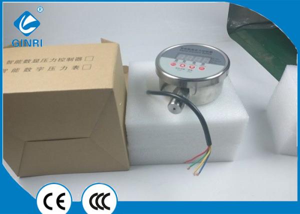 Buy cheap Gas Water Digital Pressure Switch Gauge 0.6Kg 4 Digital LED Display Pressure from wholesalers