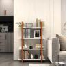 Buy cheap Four Tier Wooden Storage Rack Glaze For Bedroom Living Room Office Kitchen from wholesalers