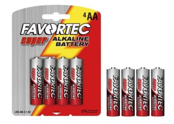 Buy cheap LR6 AM3 AA Alkaline Batteries 1.5V High Density Current Output from wholesalers
