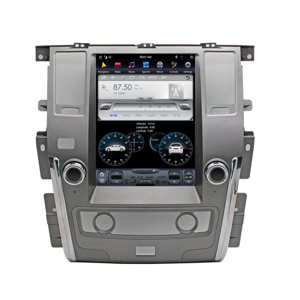 Buy cheap 128G Nissan Patrol Sat Nav DSP Tesla Type Car Navigation 12 Inch from wholesalers