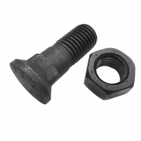 Buy cheap Black Finish High Tensile Plow Bolts Class 10.9 M16 from wholesalers
