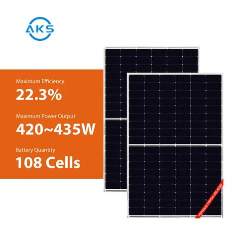 420W 425W Solar Panels Canadian 430W 435W Full Black Solar Module High