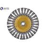Buy cheap 4 Inch Twisted Knotted Wire Brush For Polishing Custom Color Crimped Wire Wheel Brush Metal High Tensile Polishing Steel from wholesalers