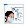 Buy cheap Hospital Consumables 3 Ply Disposable Medical Mask Non Woven 17*9.5cm from wholesalers
