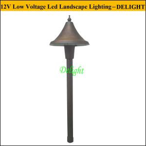 China Low voltage Outdoor Lighting Fixture for Garden Pathway Light  Brass LED Path and spread Light 12v Low Voltage Lighting on sale