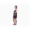 Buy cheap Sexy Silky Women'S Satin Sleepwear Mysterious Flowers Printing With Nice Lace from wholesalers
