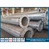 Buy cheap Transmission Line Flange Connection Galvanized Street Light Pole OEM / ODM Accepted from wholesalers