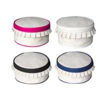 Buy cheap Linen round jewelry case product