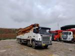 Semi-Dry Shotcrete Type Zoomlion 60m Concrete Pump Truck for Construction