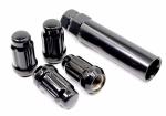 Buy cheap Chrome Finsh Locking Wheel Nuts Black Spline Drive Tuner Lug Nuts Conical Seat 12 X 1.5mm from wholesalers