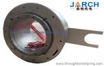 Awg16 Lead Wire Big Through Bore Slip Ring Assembly 2 ~ 24 Conductors For
