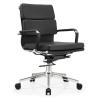 Buy cheap Pu Leather Boss Mid-back Metal Frame Ergonomic Office Furniture Adjustable Swivel Executive Office Chair from wholesalers