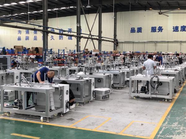 Fully Automated Face Mask Manufacturing Line , Non Woven Mask Making Machine