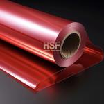 23um Translucent Red Polyethylene Terephthalate Anti Static Stretch Film