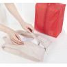 Buy cheap Mesh Small Portable Shoe Bag Red Color Multiple Practical Household Dustproof from wholesalers