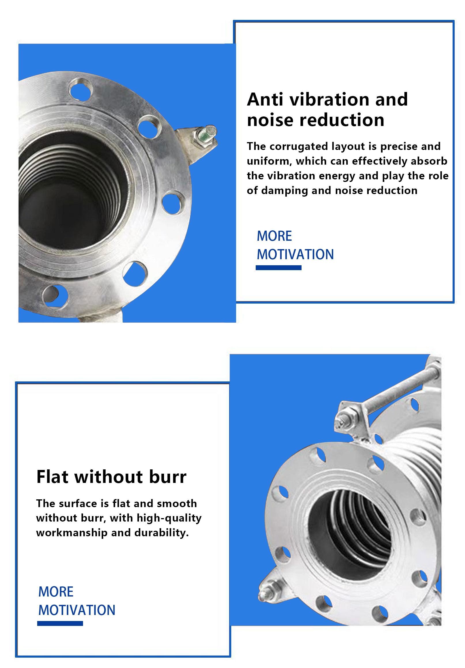 Stainless Steel 304 Body Material Metal Vibration Dampener For High Durability And Performance