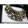 Buy cheap Dance Costume Accessories Glitter Rhinestone Collar Necklace For Performance Decoration from wholesalers
