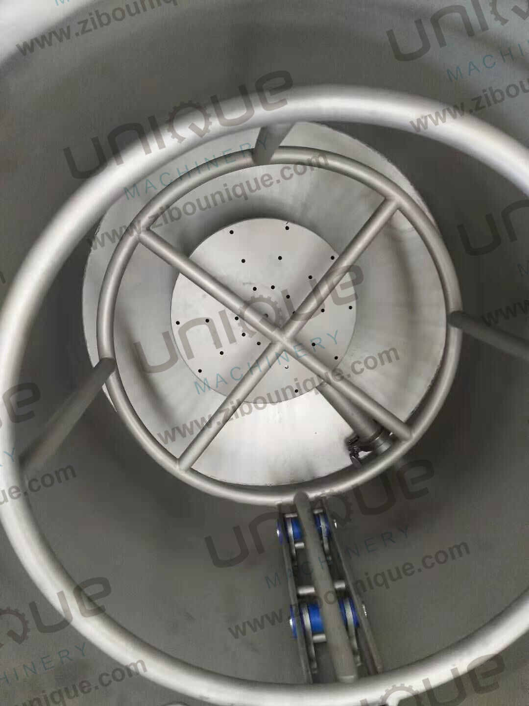 Processing Types Bubble Washing Machine for Sand Blasting Surface and Fruit Processing