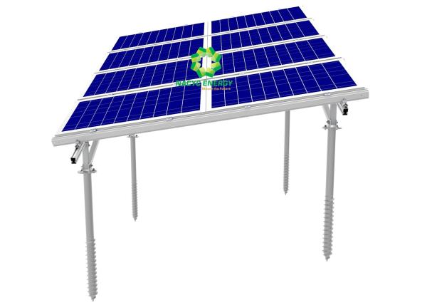Buy cheap Original Rolling Ground Mount Solar Racking Systems High Performance from wholesalers