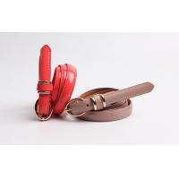Buy cheap Women 'S PU Leather Belts / Skinny Casual Jean Belt With Metal Buckle product