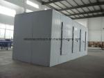 Stainless Steel Cold Room Sliding Door with Round Window and Gas R404A