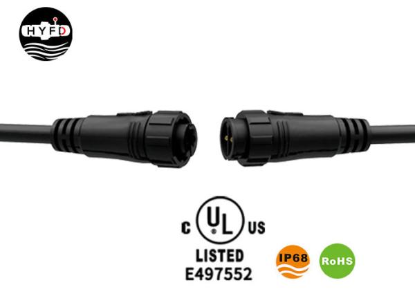 Buy cheap 4 Pin Male Female Plug Nylon PA66 12MM M19 Connector from wholesalers