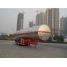 Buy cheap Stainless Steel Gas Tanker Truck Trailer For 39500L Propylene Oxide delivery from wholesalers