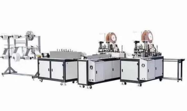 Buy cheap Fully Automatic Face Mask Making Machine 3160 * 800 * 1400mm With 3 Line from wholesalers