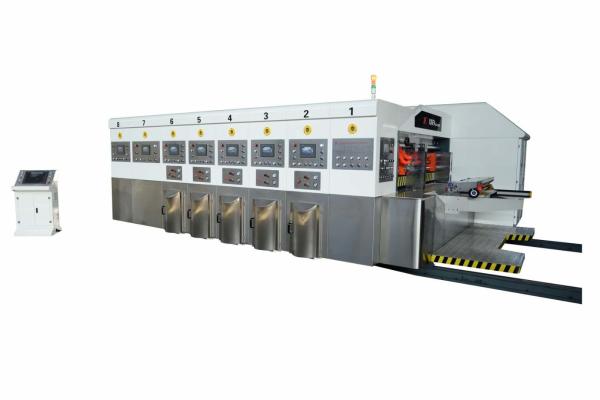 Buy cheap 30kw Carton 2 3 4 Color Printing Slotting Die Cutting Machine from wholesalers
