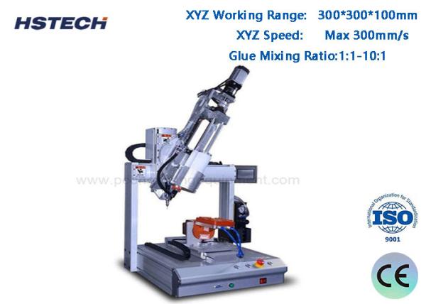 Buy cheap 4 Axis AB Glue Dispensing Machine Stepping Motor + Timing Belt Max 300mm/s from wholesalers