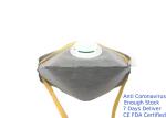 Buy cheap Lightweight Activated Carbon Dust Mask Anti Odors With Exhalation Valve from wholesalers