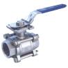 Buy cheap 3 PC Threaded Stainless Steel Ball Valves , ISO 5211 Investment Casting Ball Valve from wholesalers