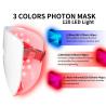 Buy cheap Infrared Facial Rejuvenation 3 Colors Led Facial Mask Red Light For Skincare from wholesalers