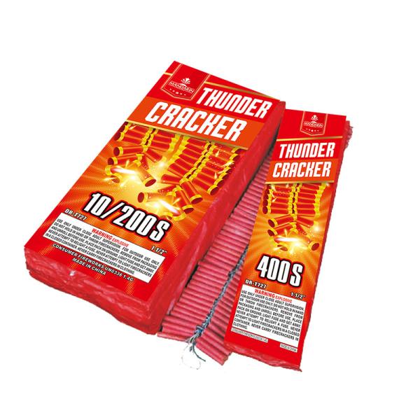 Long Big Old Classic Chinese Bangers Fireworks 200s China Red Celebration