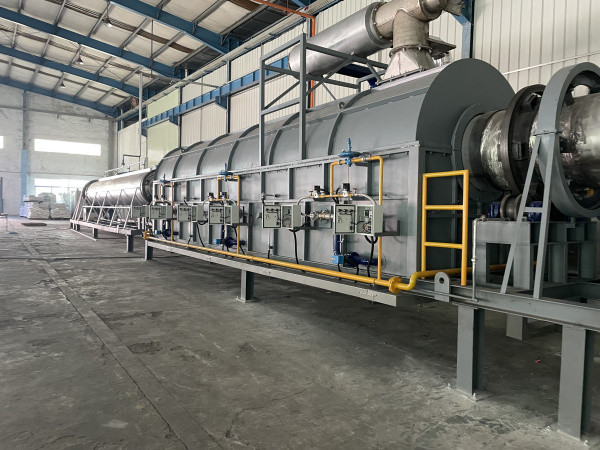 Rotary Cement Factory Kiln Direct / Indirect Heating OEM Available