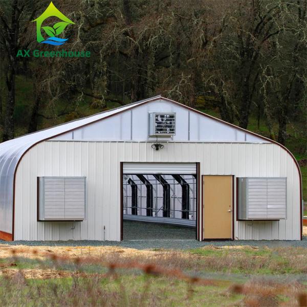Buy cheap Agricultural Light Dep Hemp Greenhouse Kit Blackout Curtain System With PC Board from wholesalers