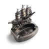 Buy cheap Sailboat Design 125*110*60mm Metal Pocket Ashtray Dust Proof from wholesalers