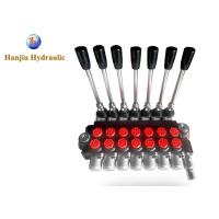 Buy cheap Hydraulic Control 7 Ways 40Liters Platform Manual Control Valve 7levers Standard BSP Ports product