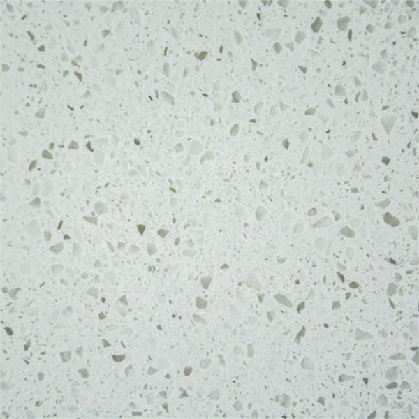 Quality Solid 3200*1600MM White Glass Quartz With Kitchen Countertops for sale