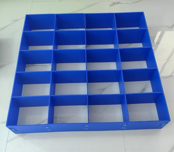 Buy cheap Plastic Dividers Box Polypropylene Corrugated Sheet Hollow Board Cutcard Shakeproof from wholesalers