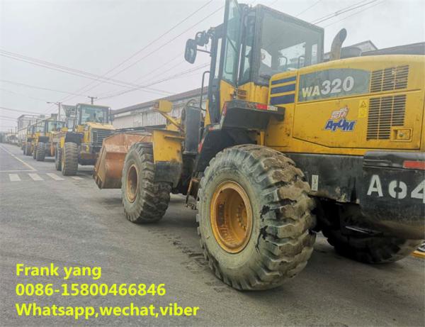 Buy cheap Safety Used Wheel Loaders 7645 * 3030 * 3200 Mm 127 KW / 2000 Rpm Rated Power from wholesalers