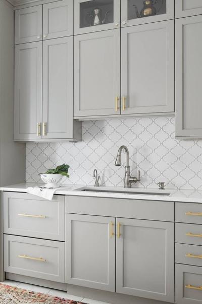 Buy cheap E1 Grade Plywood Base White Lacquer Kitchen Cabinet Set With ISO9001 from wholesalers
