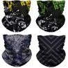 Buy cheap Black Cooling Unisex Cat Face Warmer Sun Protection Neck Gaiters from wholesalers