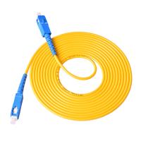 Buy cheap 1M 3M 5M 10M 20M 30M LC To LC Fiber Optic Patch Cord Jumper Cable SM Simplex product