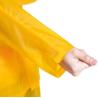 Buy cheap Korean Style Rain Coat High Vis Yellow PVC Rain Suit With Hood from wholesalers