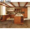 Buy cheap Stylish and Durable Mahogany Kitchen Cabinets with Solid Wood Frame in Modern Style from wholesalers