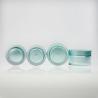 Buy cheap Empty Green Face Cream Acrylic Cosmetic Jar 30g With Skin Care Cream from wholesalers