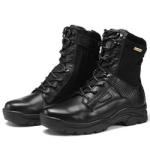 Genuine Leather Combat Boots Jungle Spring Autumn Martin Combat Boots Middle