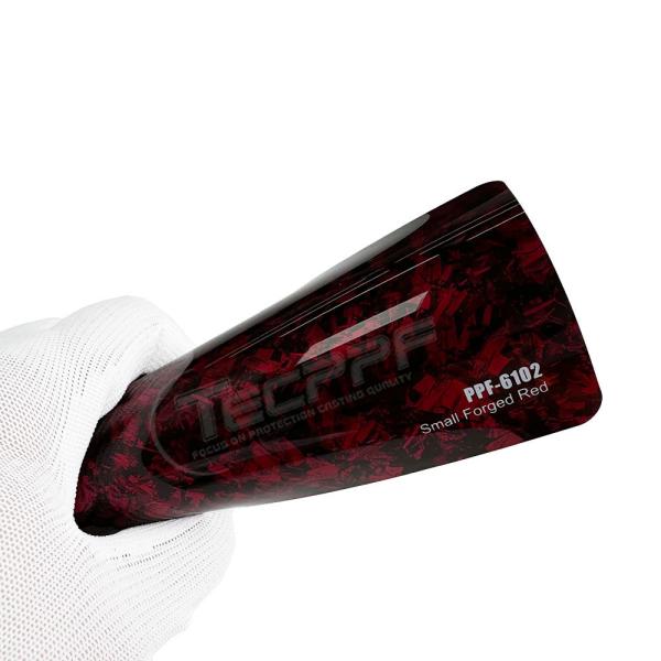 Buy cheap automotive Small Forged Red Paint Protection Film 8mil Rock Chip Protection ppf film for car from wholesalers