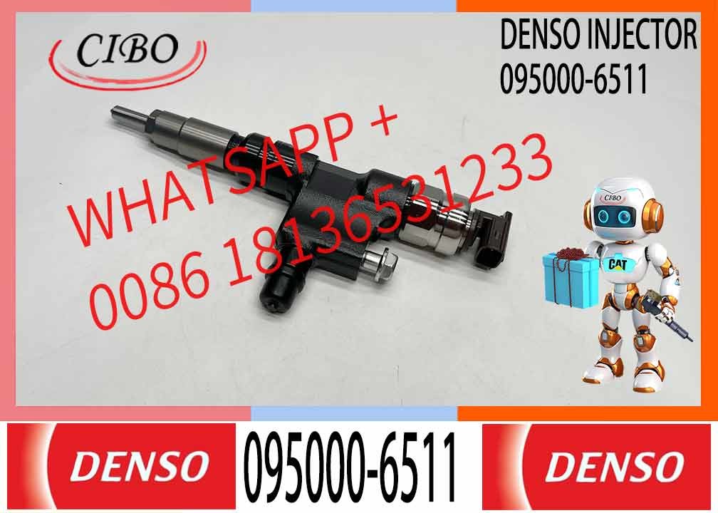 Common Rail Fuel Injector 095000-6510 095000-6511 23670-E0081 For HINO N04C